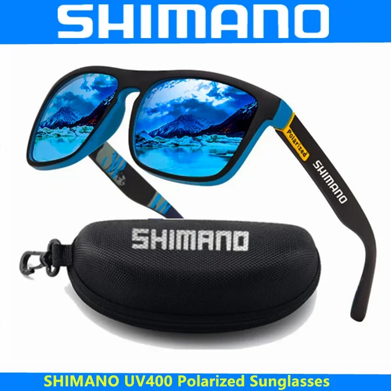 Shimano-Óculos Polarizados Masculinos e Femininos