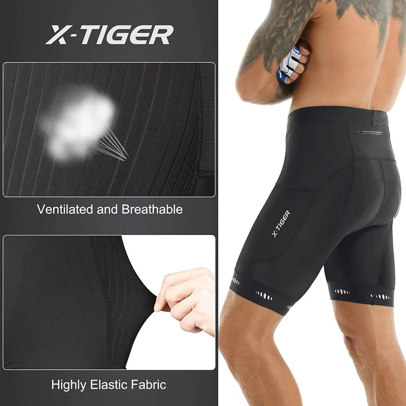 Shorts de Ciclismo com Bolso Traseiro